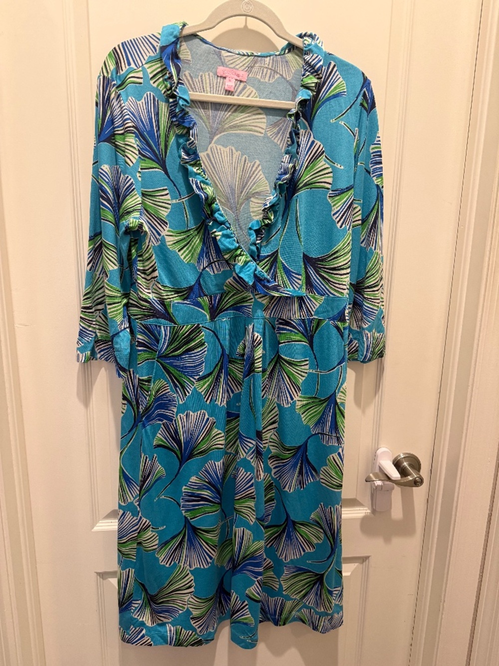 Vintage Lilly Pulitzer Long-Sleeved Dress, XL